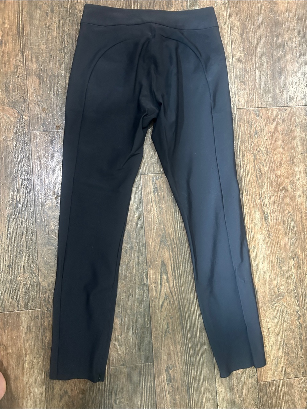 Athleta Stellar Trouser Black Straight-Leg Performance Pants EUC - Picture 2 of 3